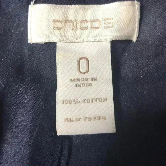 Chico’s Metallic Sequin Western Jacket Size 0 - Picture 6 of 8